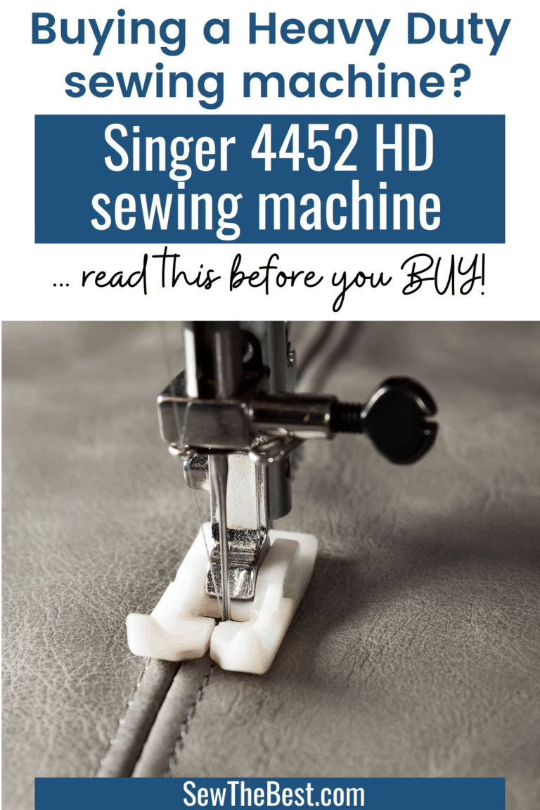 Singer 4452 Reviews Is the Singer 4452 Worth it? ️ (2024) Sew The Best