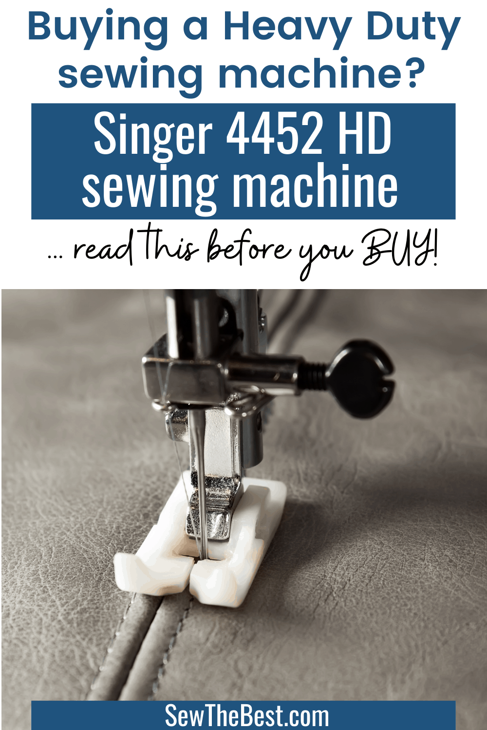 SINGER | Heavy Duty 4452 Sewing Machine