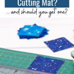 What is a self healing cutting mat? How does a self healing mat work? Should you get a self healing cutting mat for your DIY projects? #AD #Sewing #SewingTools