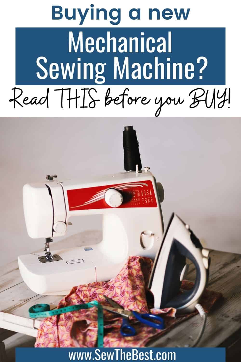 Buying a new Mechanical Sewing Machine? Read THIS before you BUY! Make sure you are getting the right mechanical sewing machine for you. Sewing machine for beginners, quilting machine, industrial sewing machine #sewing #ad #sewingMachine