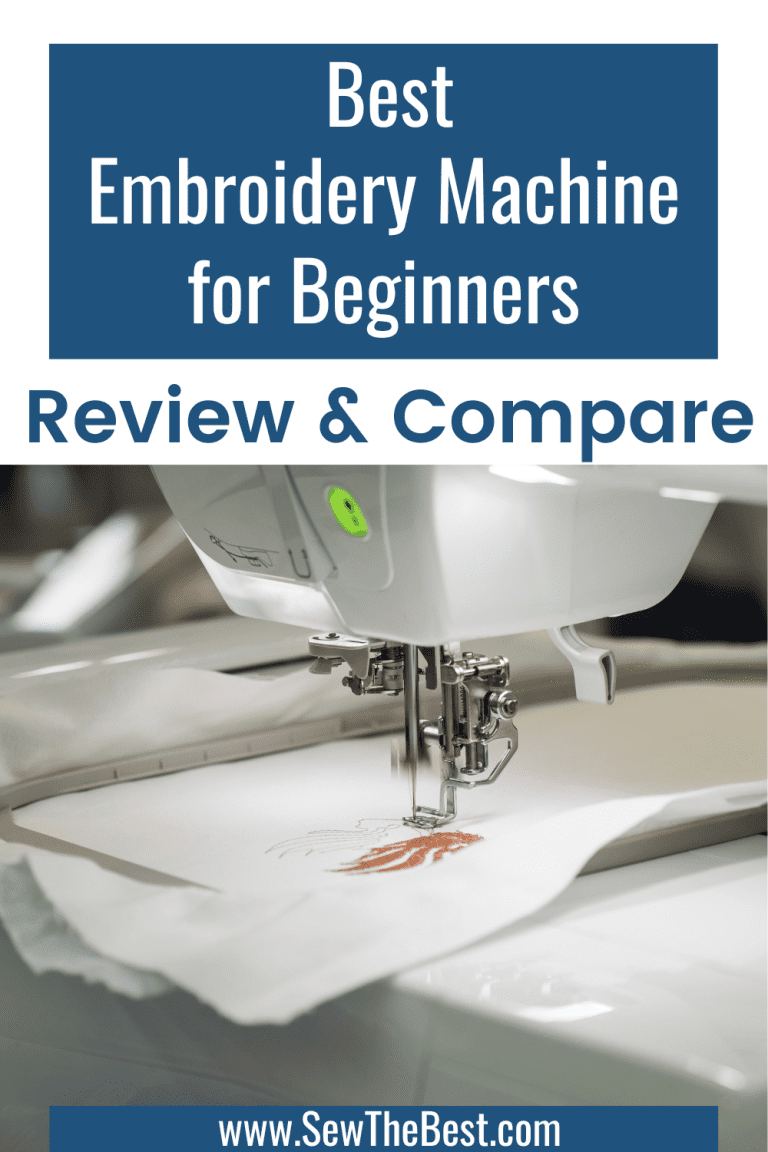 Best Embroidery Machines for Beginners ️ (2024) Sew The Best