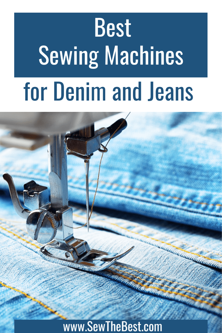 Best Sewing Machine for Denim ️ (2023) Sew The Best